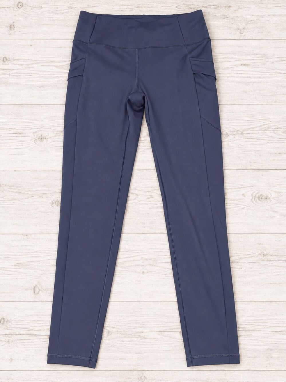 Spyder Active Women’s Large Navy Blue High Rise Pocket Performance Leggings